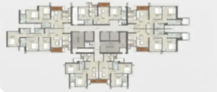 4 BHK Type A Floor Plan